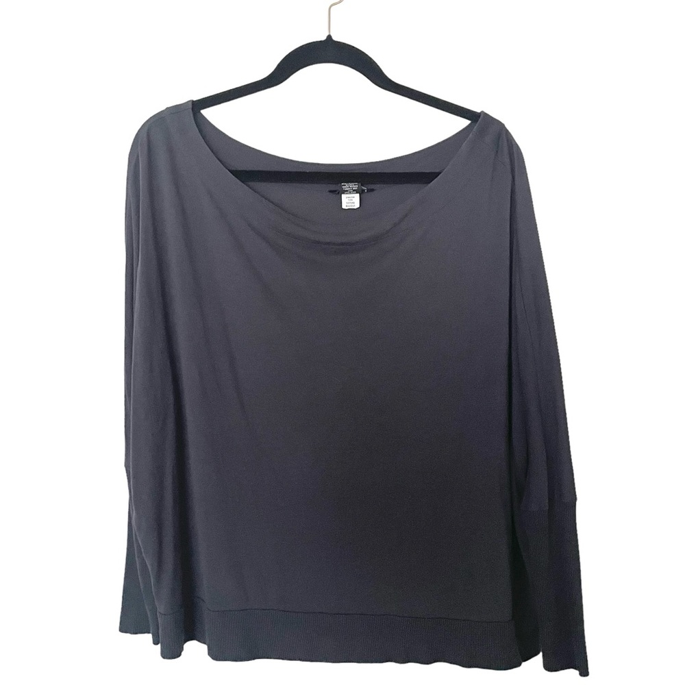 Moda International (Victoria's Secret) Black Shirt Top Women's Size Medium